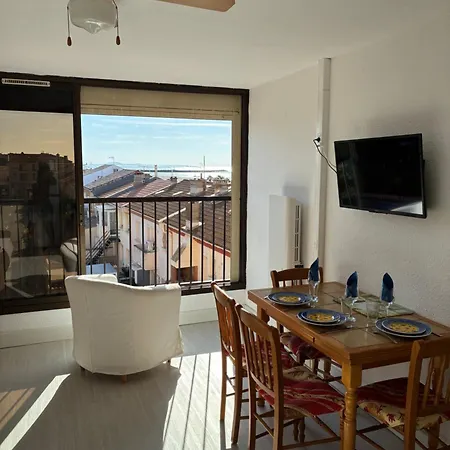 Pour 2-3 Personnes Vue Mer, A 30m De La Plage, Avec Linge De Lit Et Menage Inclus Διαμέρισμα Valras-Plage