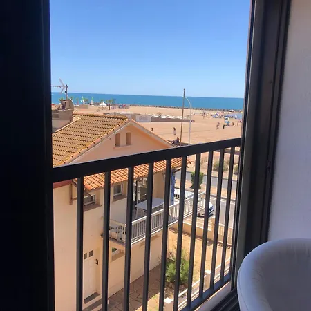 Pour 2-3 Personnes Vue Mer, A 30m De La Plage, Avec Linge De Lit Et Menage Inclus * Valras-Plage